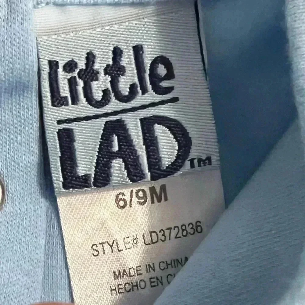 Little lad onsie (size 6-9 Months)